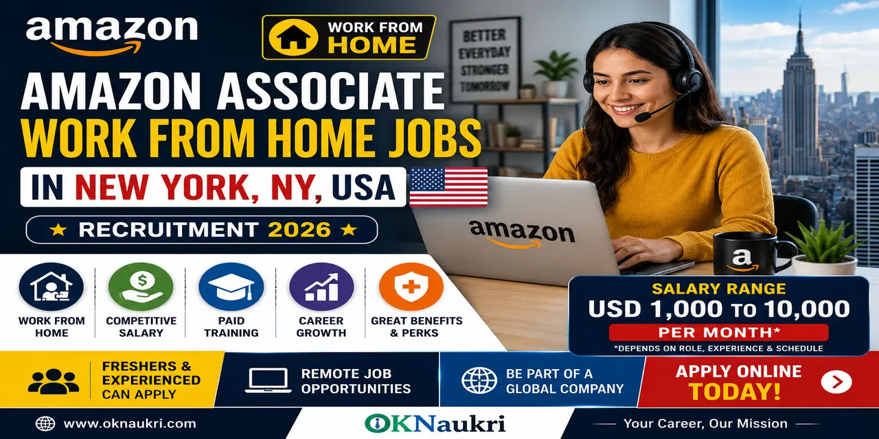 Amazon Associate work From Home Jobs