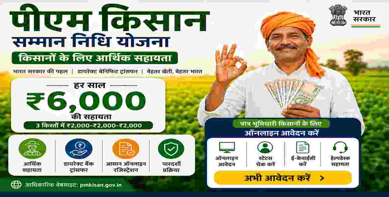 PM Kisan Samman Nidhi Yojana Online Apply 2026