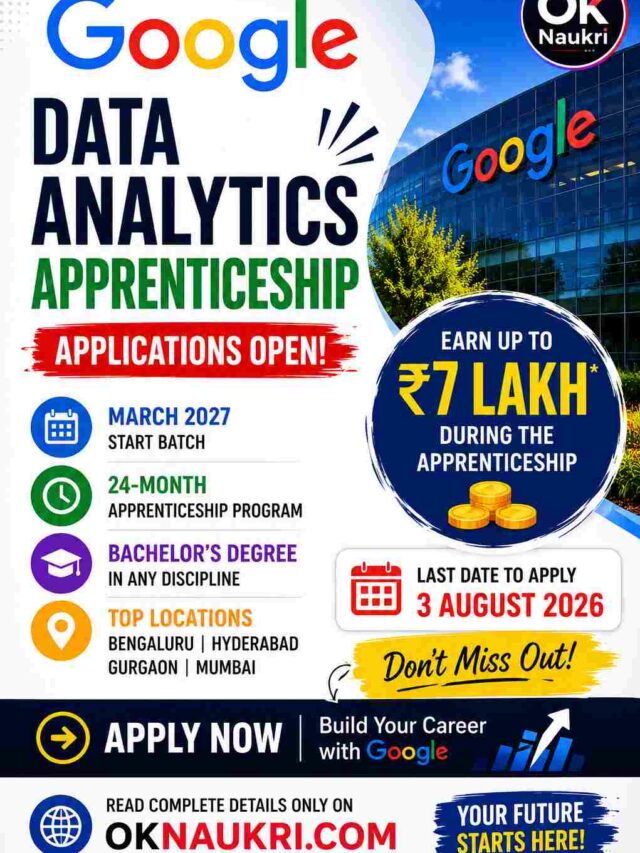 Google Data Analytics Apprenticeship 2026 - 27