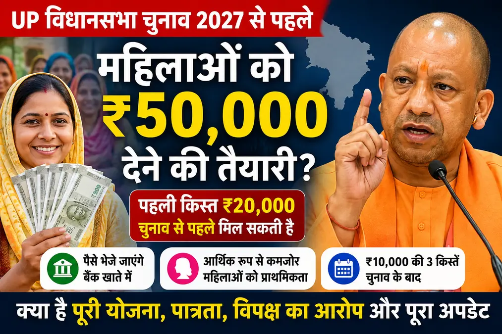 UP Women Scheme 50000 Latest News